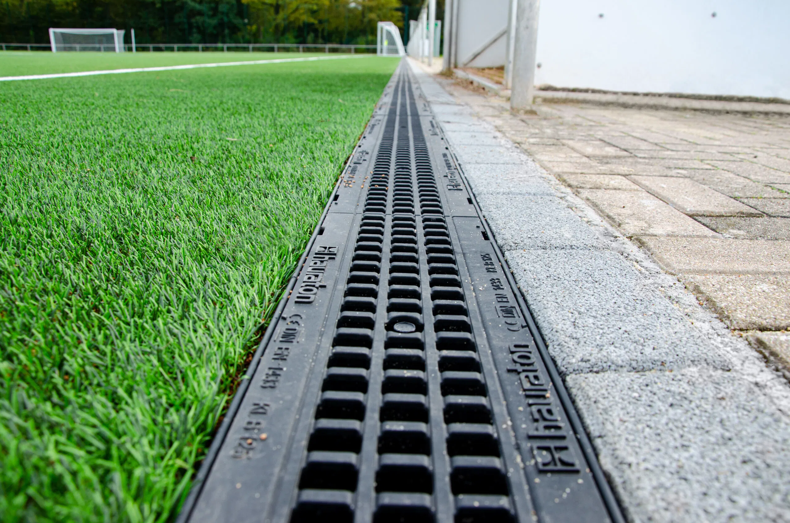 Artificial Turf Drainage System Installation in The Woodlands, TX